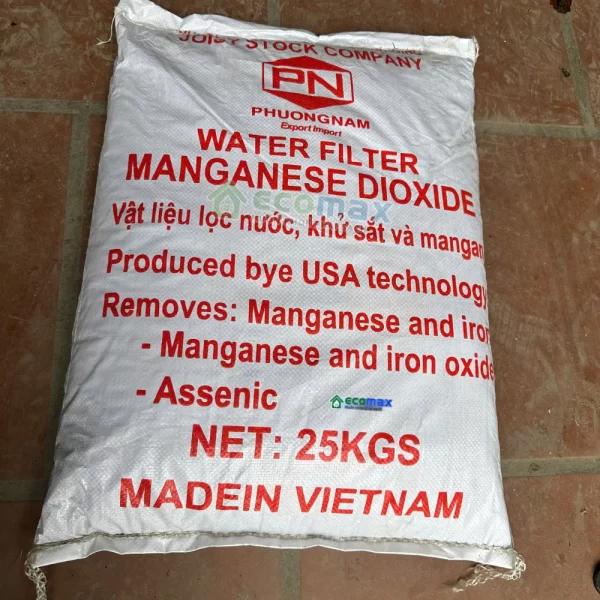 Cát Mangan khử phèn sắt Made in Việt Nam