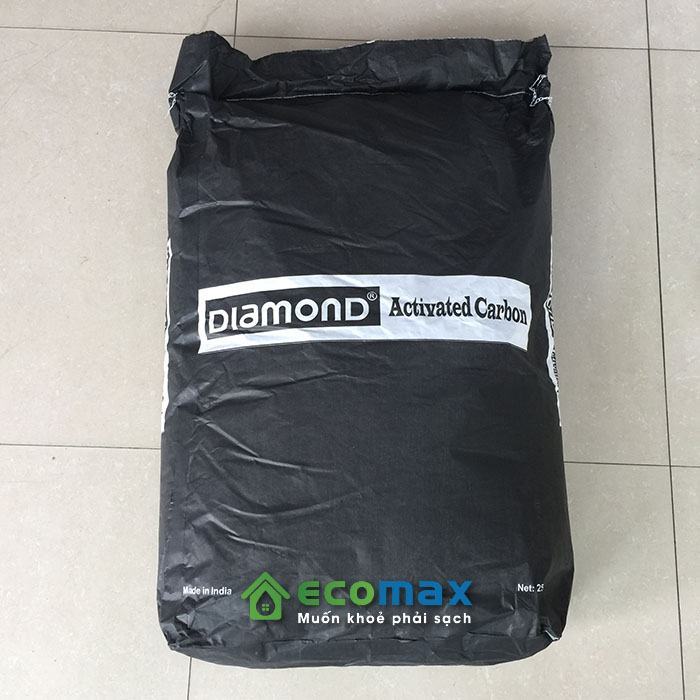Quy cách đóng bao than hoạt tính Diamond GL01 cốt gáo dừa