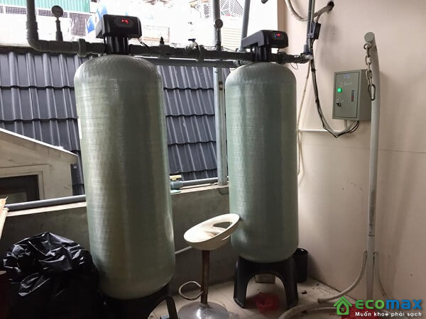 Van tự động điều khiển Runxin F75 công suất 8-10 m³-giờ 6 bo loc nuoc sinh hoat van tu dong runxin f75