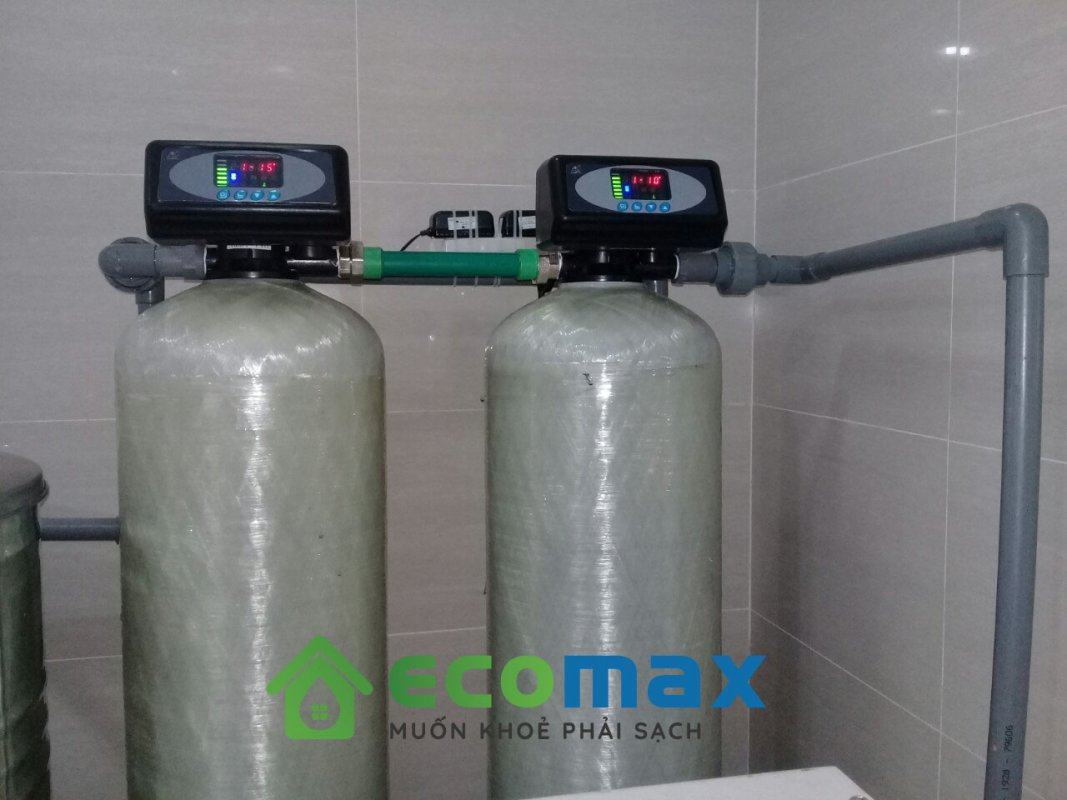 Van tự động Runxin F71 công suất 2m³/h (Van Lọc) 6 hinh anh lap dat bo loc nuoc van tu dong