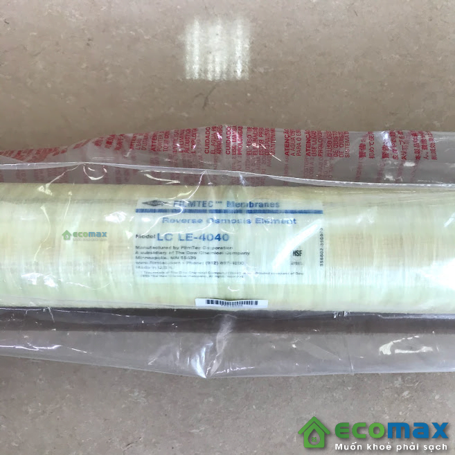 Dây chuyền sản xuất nước tinh khiết công suất 250-300lít/h cấu hình Full 4 mang loc ap thap LELE 4040