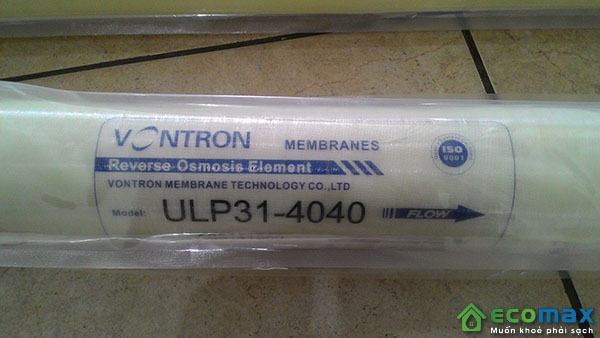 Màng lọc RO Vontron ULP31-4040 công suất 7,2 m3/ngày đêm 6 Màng lọc công nghiệp áp thấp
