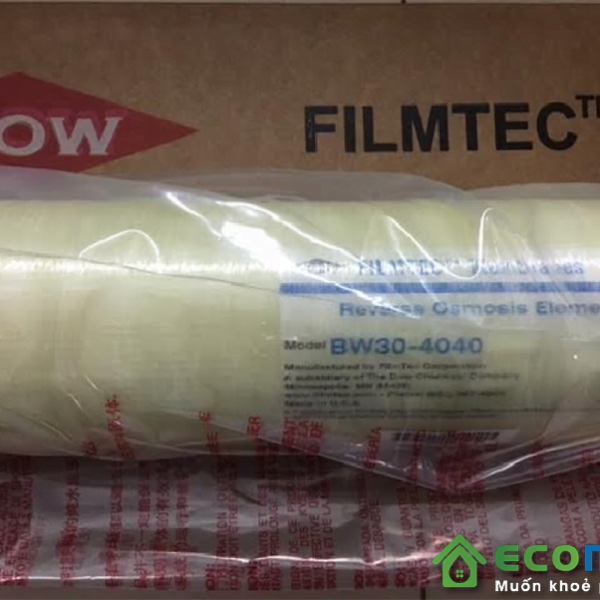 Màng lọc RO Dow Filmtec BW30–4040 (Màng lọc áp cao) USA 2 mang loc ro dow filmtec bw30 4040