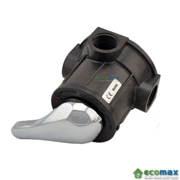 Van tay 3 cửa 34 F56A công suất 4m3/h (kèm lưới lọc) 2 van 3 cua 34 Runxin F56A