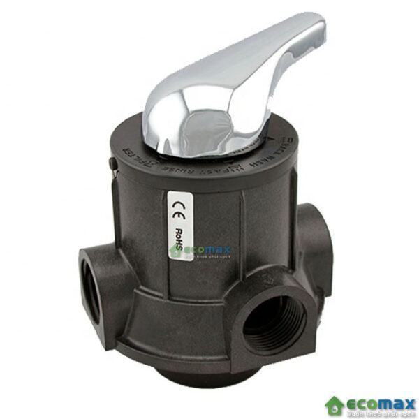 Van tay 3 cửa 34 F56A công suất 4m3/h (kèm lưới lọc) 3 van 3 cua 34 Runxin F56A