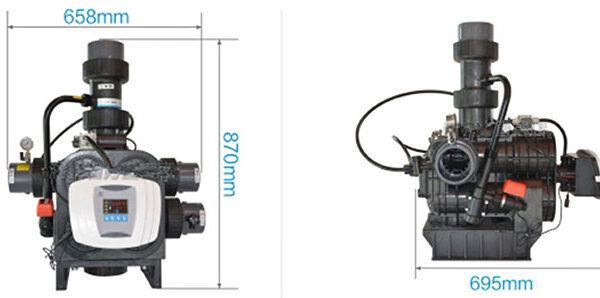 Van tự động runxin F96 công suất 50m3 (Autoval runxin F96) 5 van tu dong suc rua runxin F96 3