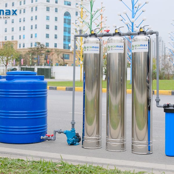 Thiết bị lọc nước giếng khoan gia đình ECO-G03I 3 bao gia may loc nuoc gieng khoan gia dinh mau vang gia re ecomax