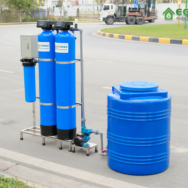bo loc nuoc dau nguon loc nuoc gieng khoan ECOMAX model ECO-G02A 3 cap loc