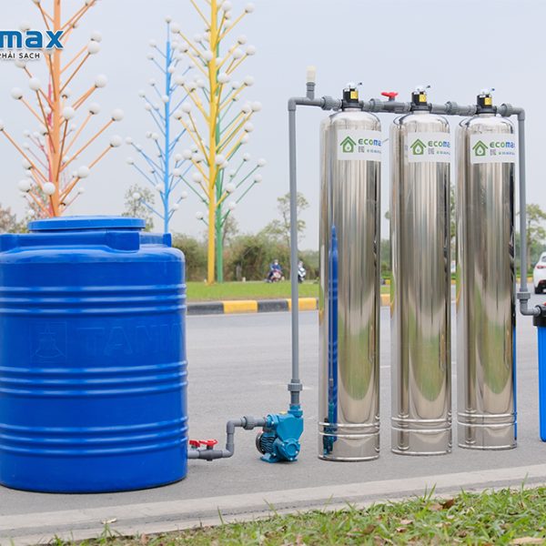 Xét nghiệm nước ở đâu? Báo giá xét nghiệm nước chi tiết 9 bo loc nuoc gieng khoan sinh hoat gia dinh gia re ecomax
