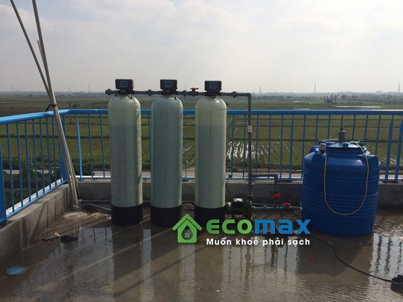 Lắp đặt hệ thống lọc nước giếng khoan tại Bình Đà - Thanh Oai 5 he-thong-loc-nuoc-gieng-khoan