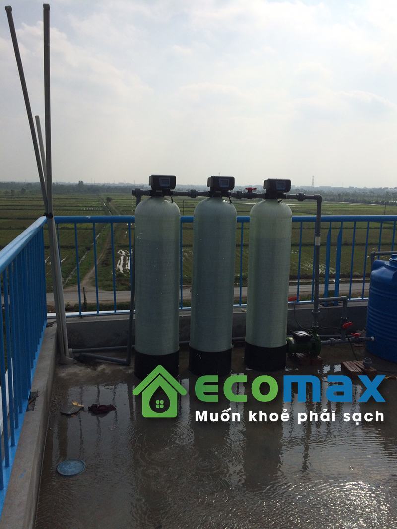 Lắp đặt hệ thống lọc nước giếng khoan tại Bình Đà - Thanh Oai 3 Công trình lắp đặt hệ thống lọc nước giếng khoan tại Bình Đà