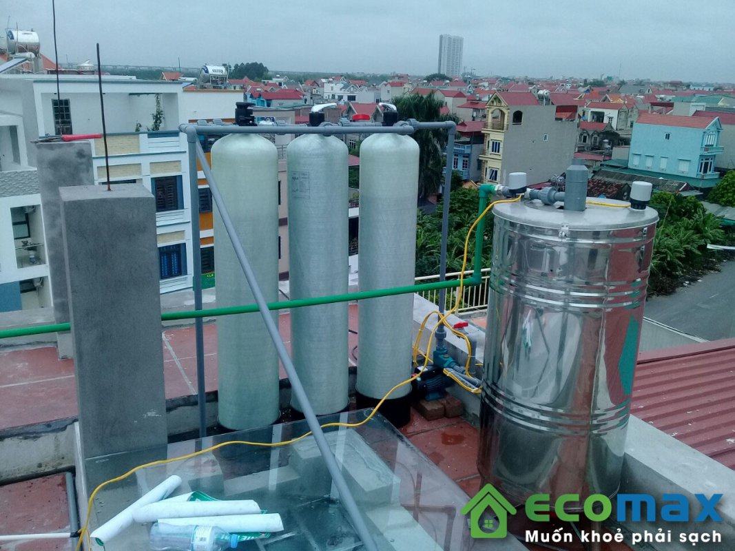 thiet bi loc nuoc gieng khoan 3 cap loc