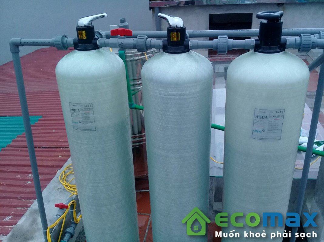 Lắp đặt hệ thống lọc nước giếng khoan tại Xuân Canh