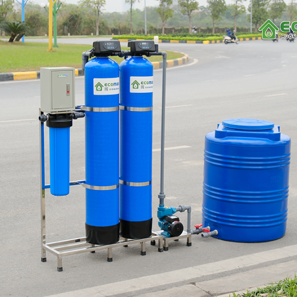 Xét nghiệm nước ở đâu? Báo giá xét nghiệm nước chi tiết 15 may loc nuoc gieng khoan gia dinh xu ly phen sat ECOMAX 3 cap loc tu dong rua