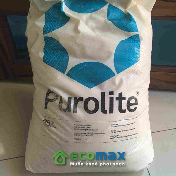 Hạt nhựa trao đổi Cation PUROLITE C100 2 mua hat nhua cation purolite c100 odau
