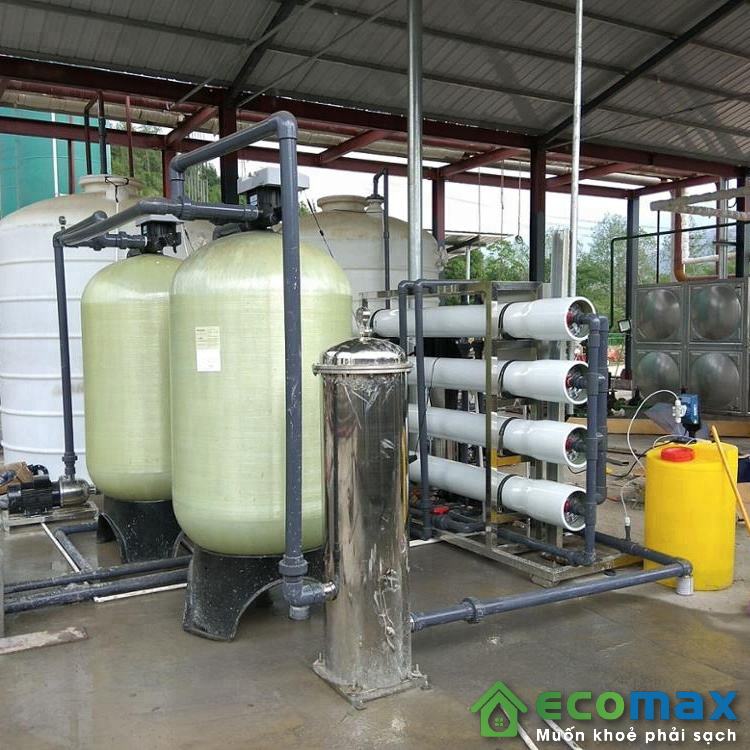 Phin lọc nước inox 10 lõi 40 inch công suất 20m3/giờ 6 phin loc 10 loi 40 inch