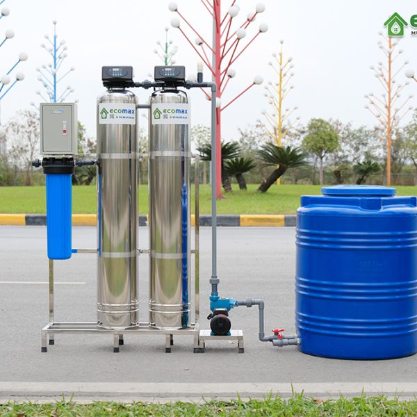 thiet bi loc nuoc gieng khoan gia re ecomax 3 cap loc