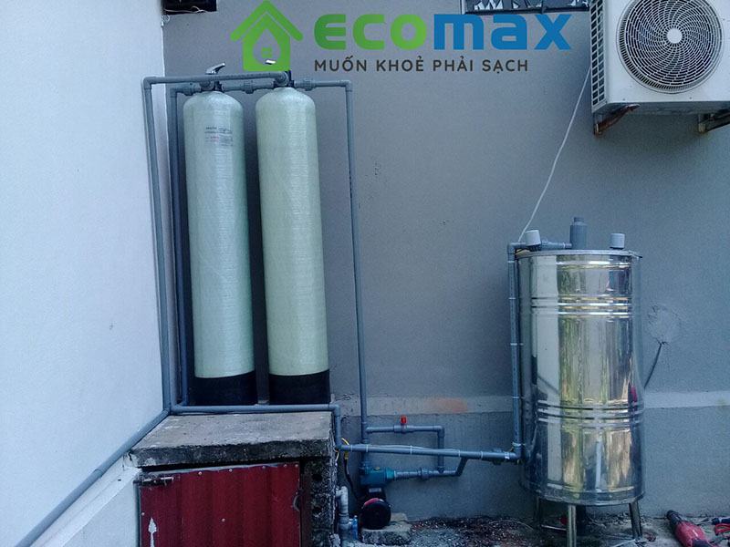 Hệ thống lọc nước giếng khoan nhiễm sắt asen, mangan, lọc trong, khử mùi