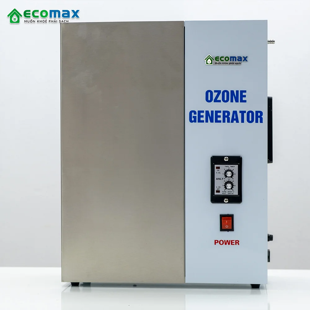 Máy ozone 4g xử lý nước diệt khuẩn công suất 4g/h ECO-4 4 Máy ozone 4g khử trùng nước diệt khuẩn Ecomax