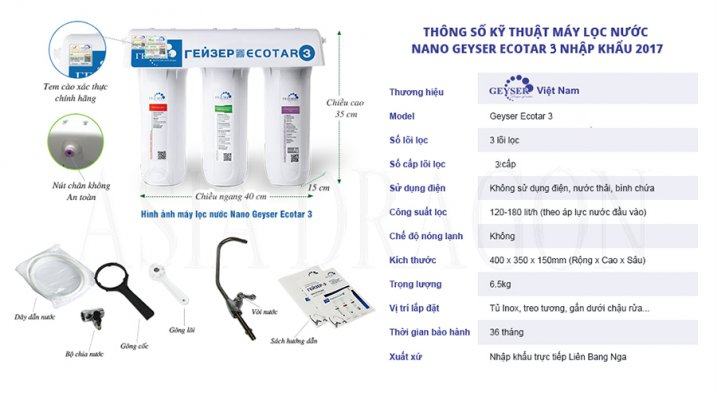 thong so ky thuat may loc nuoc ecotar 3