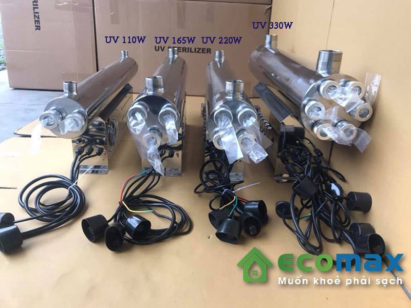Bộ Đèn UV Diệt Khuẩn 165W (UV Water Sterilizer) công suất 8m3/h 5 Đèn uv diệt khuẩn nước