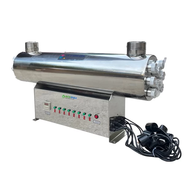 Bộ Đèn UV Diệt Khuẩn 440W (UV Water Sterilizer) 22m3/h 2 bo den uv diet khuan 440w chat luong cao