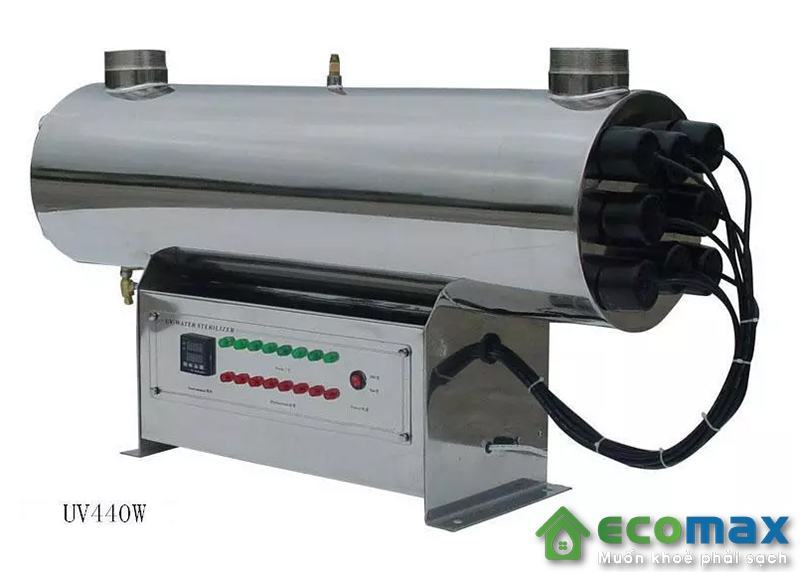Bộ Đèn UV Diệt Khuẩn 440W (UV Water Sterilizer) 22m3/h 6 Đèn UV Diệt Khuẩn công nghiệp