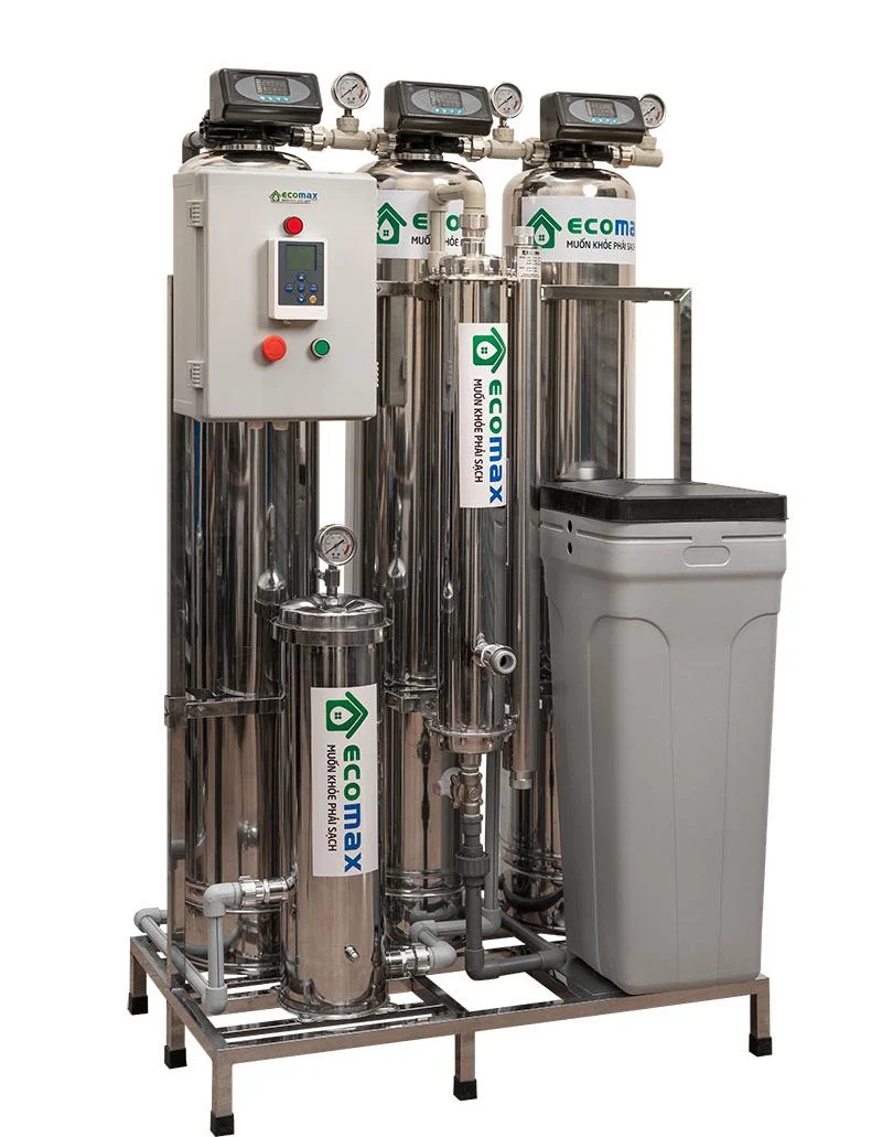 Hệ thống lọc nước tổng sinh hoạt cao cấp cho căn hộ 5 cấp lọc 8 Bộ lọc nước đầu nguồn ecomax ECO-05 Ultra 5 cấp lọc