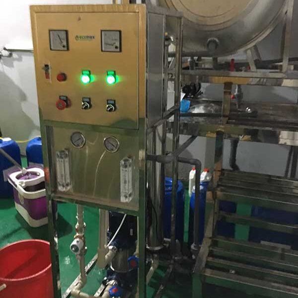 Cụm Lọc RO 500-600lít/h Tiêu chuẩn 3 Dây chuyền sản xuất nước RO dùng pha sơn