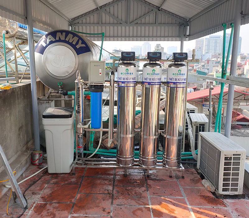 Hệ thống Lọc nước tổng Biệt Thự ECO-05 Ultra cao cấp 7 Lọc tổng sinh hoạt Ecomax 5 cấp lọc lắp đặt theo tiêu chuẩn ISO 9001:2015