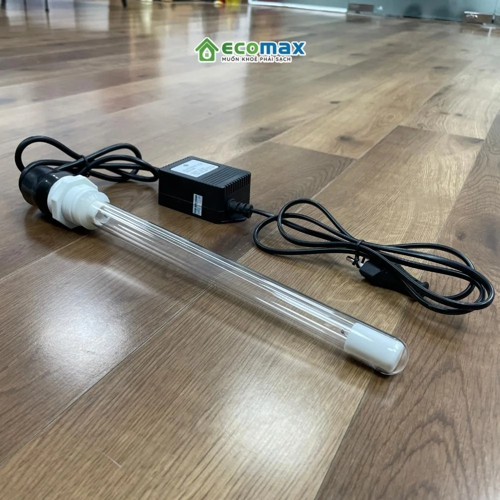 Đèn diệt khuẩn không khí, nước bóng 12w x 28,5cm 8 den uv diet khuan nhung nuoc 12w