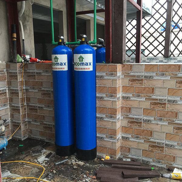 Thiết bị lọc tổng sinh hoạt gia đình 2 cấp lọc ECO-02 3 Máy lọc tổng gia đình ecomax