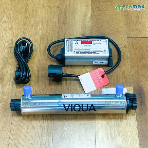 Bộ đèn UV diệt khuẩn S2Q-PA VIQUA công suất 0,7 m3/h 2 Bộ Đèn UV diệt khuẩn Viqua S2Q PA Ecomax 2