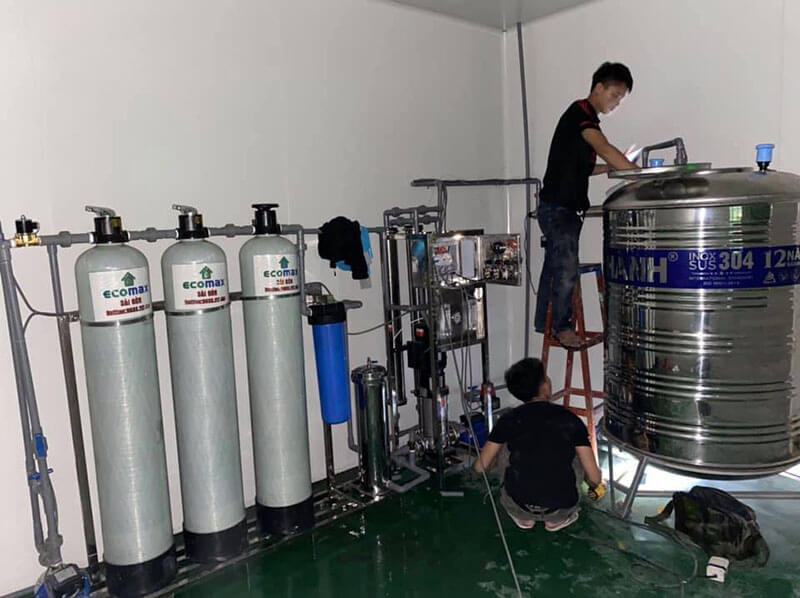 day chuyen loc nuoc tinh khiet 500l h