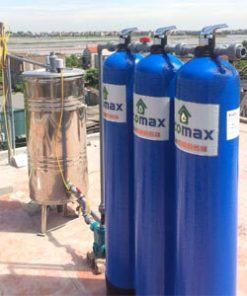 Thiết bị lọc nước giếng khoan nhiễm Đá Vôi, Phèn sắt, lọc trong, khử màu mùi ECO-G03S 2 he thong loc gieng khoan gia dinh nhiem sat