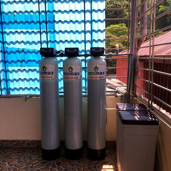 Thiết bị lọc nước tổng sinh hoạt ECO-03SA chuyên xử lý nước nhiễm đá vôi 4 loc tong sinh hoat 3 cap loc xu ly nuoc nhiem da voi