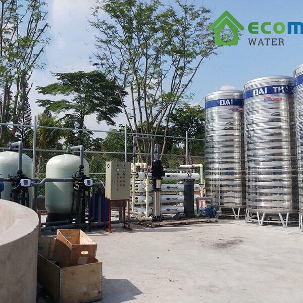 Dây chuyền lọc nước tinh khiết 10000 Lít/giờ 4 bao gia day chuyen loc nuoc tinh khiet
