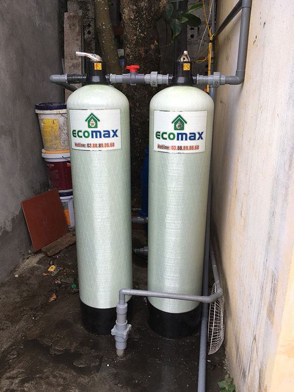 Lắp đặt bộ lọc nước giếng khoan ECO-G02 tại nhà anh Tiến thị trấn Bần 1 Bộ lọc nước giếng khoan tại Hưng Yên