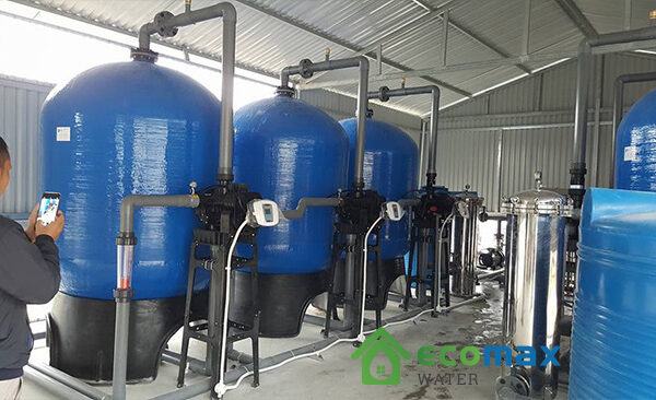 Hệ thống lọc nước giếng khoan công nghiệp 40m3/h 2 loc nuoc sinh hoat cong nghiep