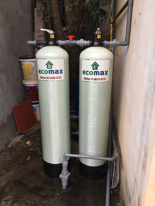 Lắp đặt bộ lọc nước giếng khoan ECO-G02 tại nhà anh Tiến thị trấn Bần 2 Bộ lọc nước giếng khoan ECO-02 tại Hưng Yên