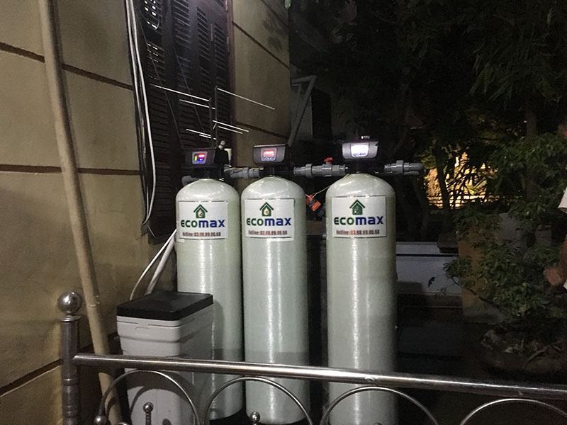 Công trình lọc nước giếng khoan ECO-G03 tại Liên Trung - Đan Phượng 2 Bộ lọc nước giếng khoan tại Đan Phượng