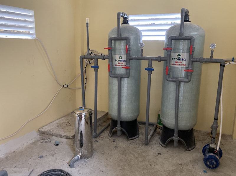 Hệ thống lọc nước công nghiệp 5m3/h tại Gò Vấp, TPHCM 3 Bộ lọc nước công nghiệp tại Gò Vấp