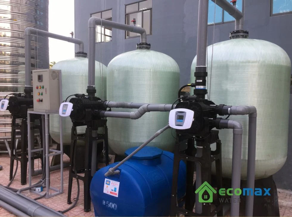 Hệ thống lọc nước sinh hoạt công suất lớn Ecomax Water 1 Hệ thống lọc nước sinh hoạt công suất lớn