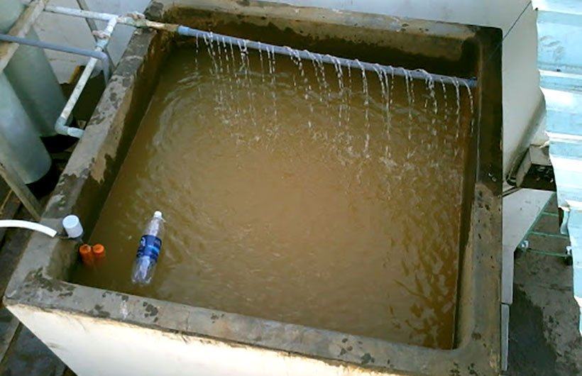 Xử lý nước nhiễm mangan bằng bể lọc nước 