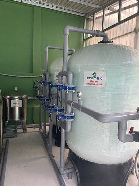 Bộ lọc nước giếng khoan công suất 10-12m3/h