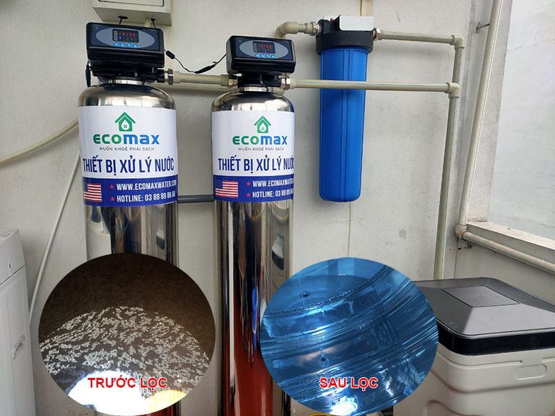 may loc nuoc tong sinh hoat gia dinh 2 cap loc