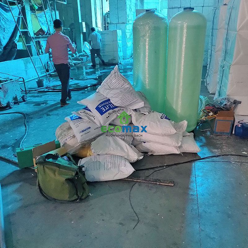 Bộ làm mềm nước Công suất 3m3/h ECO-02S Phục vụ sản xuất giấy tại Bắc Ninh 2 Bộ làm mềm nước ECO-02S