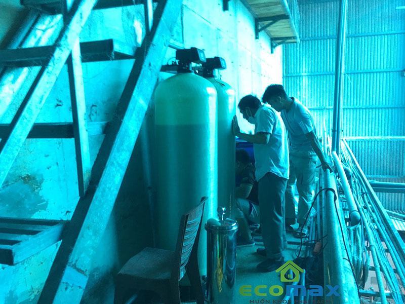 Bộ làm mềm nước Công suất 3m3/h ECO-02S Phục vụ sản xuất giấy tại Bắc Ninh 1 Bộ làm mềm nước sinh hoạt