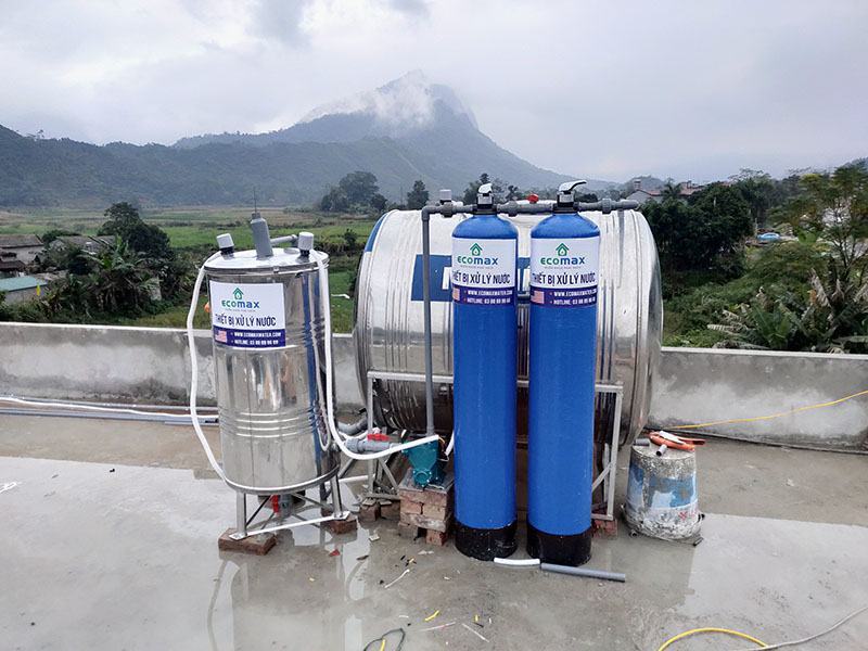 Bộ lọc nước giếng khoan ECO-G02 tại Vị Xuyên - Hà Giang 1 Lọc nước giếng khoan giá rẻ