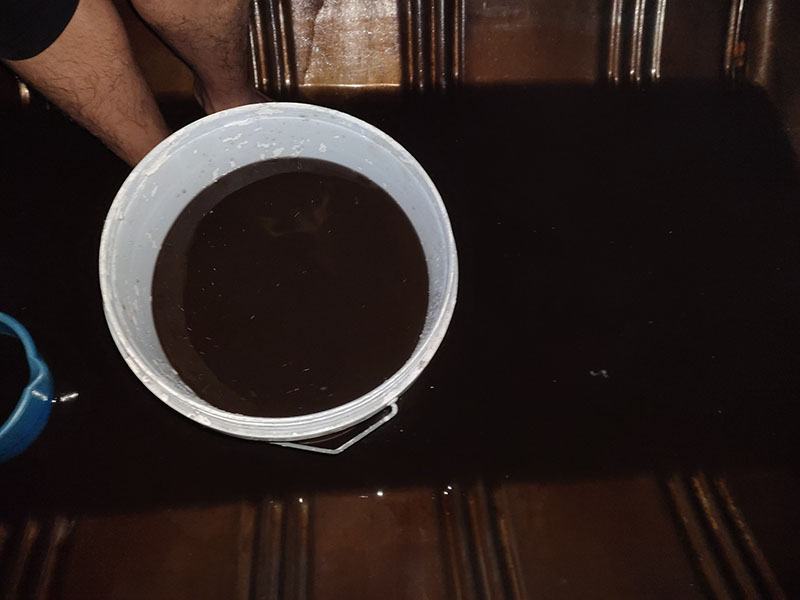 Nước máy bẩn tại Linh Lang, Ba Đình